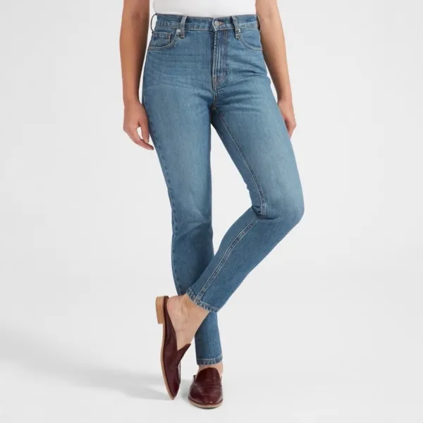 Everlane The High Rise Skinny Jeans‎ Size 27 Blue Denim Pant Minimalist Capsule - Image 10