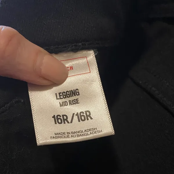 Express Midnight Black Denim - Image 3
