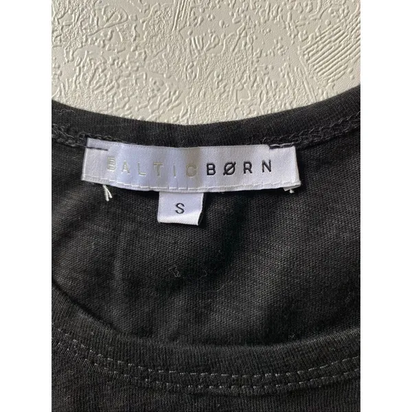 Baltic Born Black Sleeveless Jumpsuit Small Casual Lounge Minimalist - Image 4