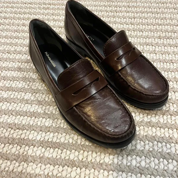 Reformation Ani Ruched Loafers - Image 7