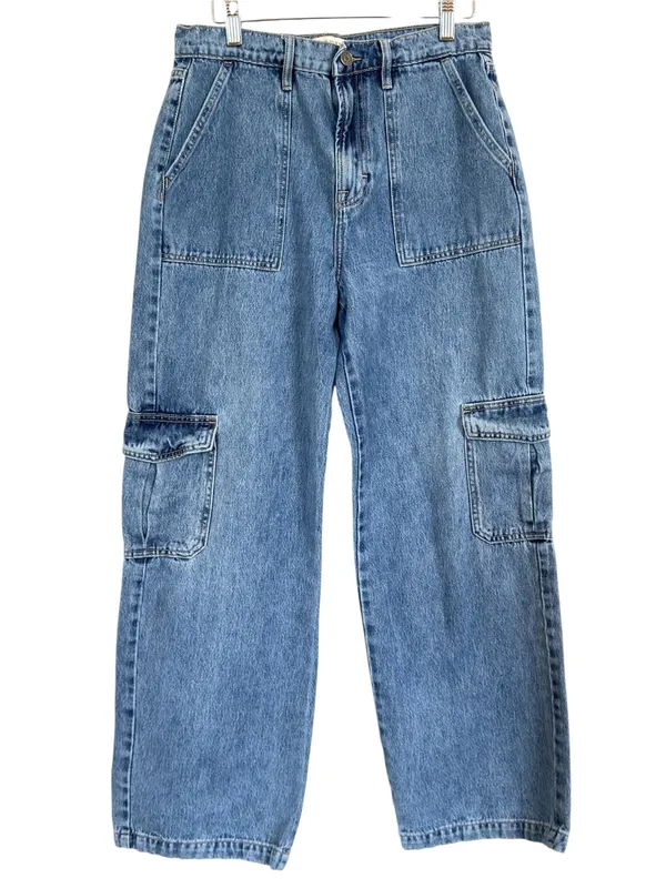 Hidden Jeans Cargo Pocket Dad Jeans Women’s Size 28 - Image 5