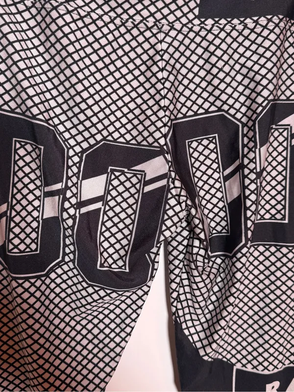 Source Unknown Raiders Limited Edition Graphic Leggings in Black and Gray Small - Image 7