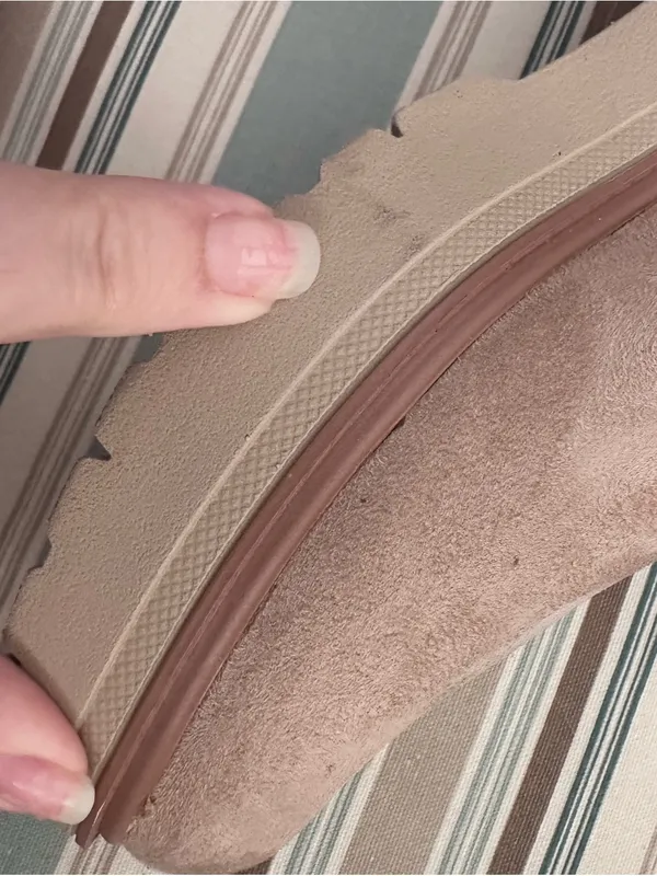 Dr. Scholl's Beige Suede T - Image 7