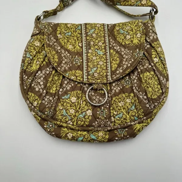 Vera Bradley Purse Shoulder Bag Sittin' In A Tree Retired Pattern - Image 4