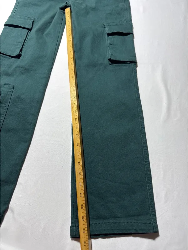 Disclosure High Rise Cargo Pants W7/L32 in Forest Green - St - Image 3