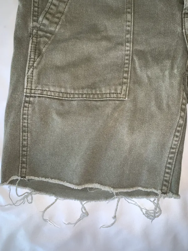 Washed Boyfriend Shorts - Image 6