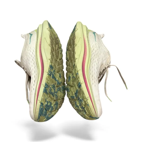 HOKA KAWANA Running Sneakers White Green Pink 7 - Image 3