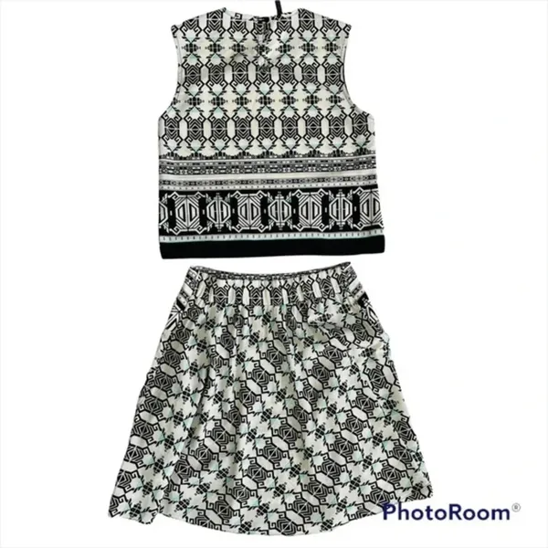 RAZILI MIRIT RODRIG Skirt‎ And Top Set Size Small - Image 6