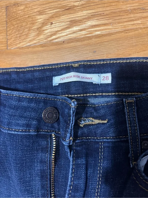 Levi's Levi 721 high rise skinny - Image 2