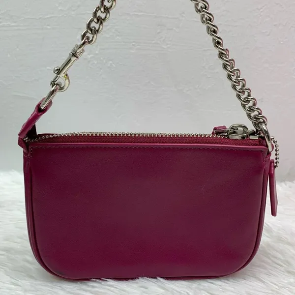 COACH Mini Purse Wristlet 15 in Leather F64791 - Image 2