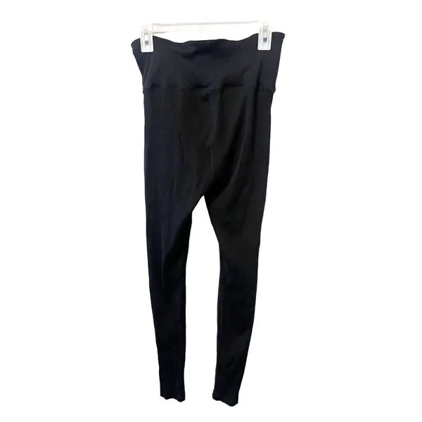 Year Of Ours Black Veronica Ribbed Athletic Leggings‎ - Image 2