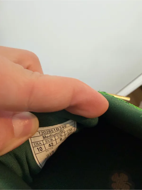 Brooks Brothers Brooks Launch 6 Run Lucky Womens 10 Green Gold Shamrock St Patricks Sneakers - Image 7