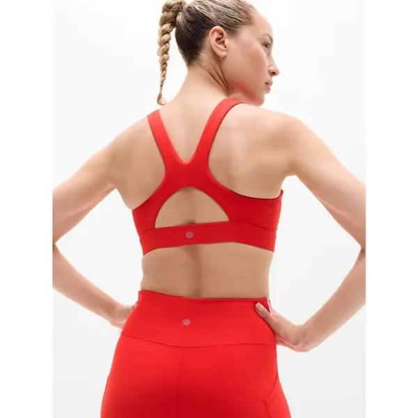 New Athleta S Interval Bra Cardinal Red Small Cup D-DD - Image 2