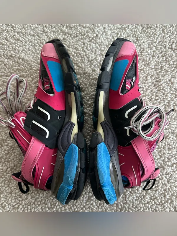 Balenciaga Track Sneakers Pink Black Blue 36 6 - Image 6