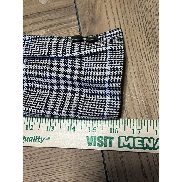 Vintage Stirling‎ Cooper Checkered Blazer Jacket Size 8 Business - Image 9