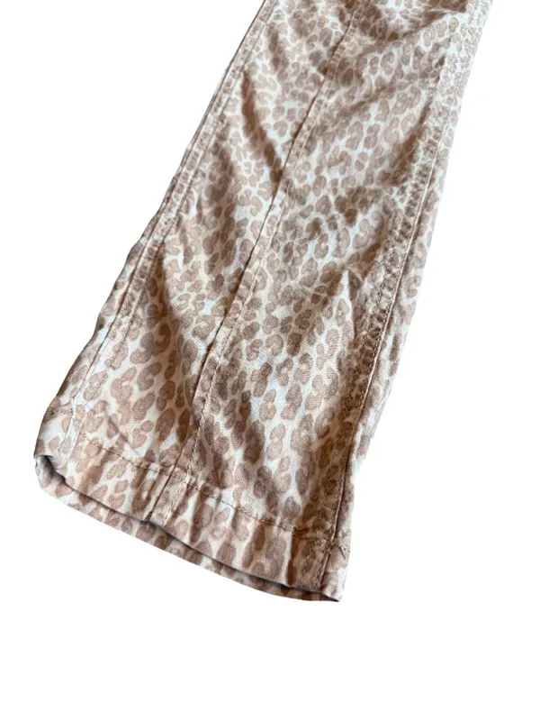 Anthropologie The Wanderer Animal Print Pants Trousers Cropped Length Size 28 - Image 5