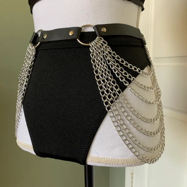 Boutique CASCADE - Layered Chain Belt - Image 2