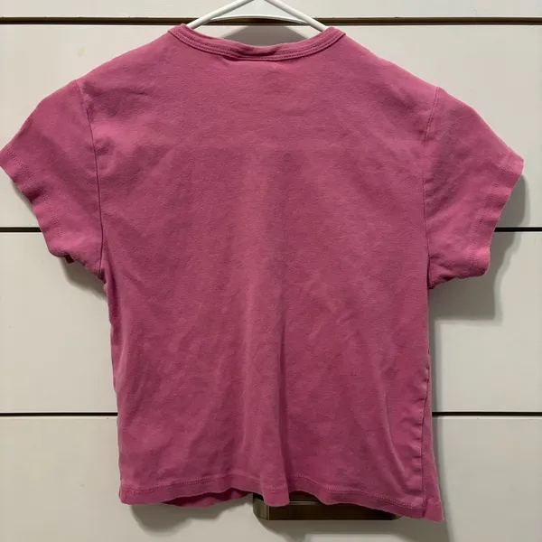 Urban Outfitters Pink Pure Love Baby Tee - Image 3