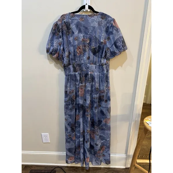 Baltic Born Ardley Maxi Dress Slate Print Size 1XL Floral - Image 6