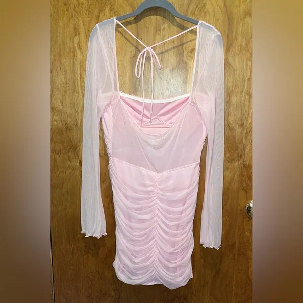 Lucy In The Sky Pink Dress - Image 4