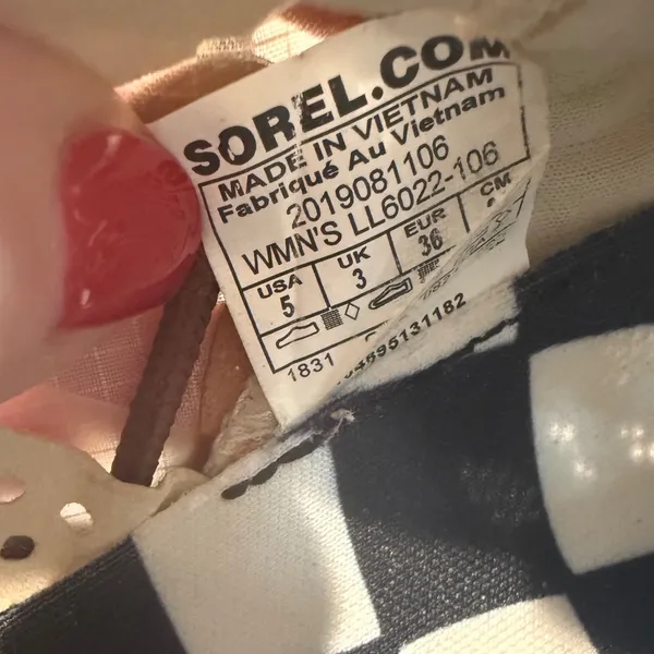 Sorel x Alfred Coffee Kinetic Breakthru Tech Lace Shoes Brown Women's Size 5‎ - Image 10