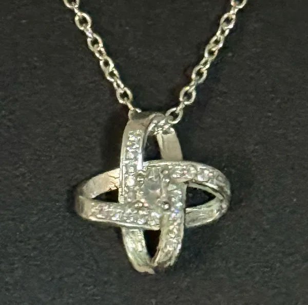 Silver tone eternal star pendant necklace - Image 2