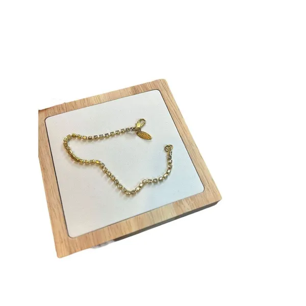 Sarah Coventry signed tennis bracelet clear rhinestone Gold - Image 8