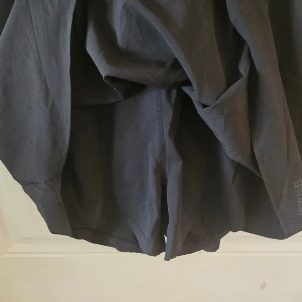 Spalding Active Dress Black Womens Large Athletic Tennis Workout Mini NWT Shorts - Image 5