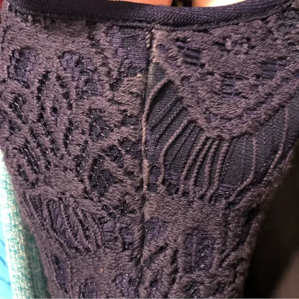Lilly‎ Pulitzer Rhea Crochet Lace Sleeveless Dress navy Blue XS - Image 7