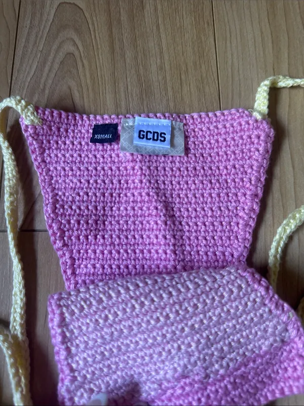 Heart crochet-knit bikini bottoms - Image 2
