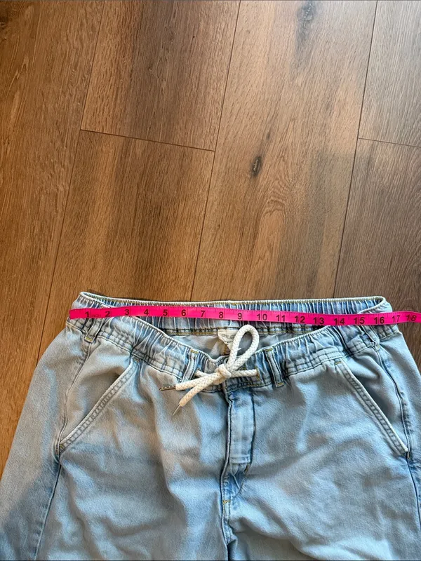 Pilcro Anthropologie Drawstring Jeans - Image 4