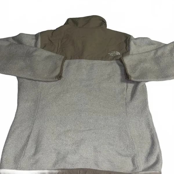 The North Face Denali Women's Medium Fleece Jacket Beige and Cream Coat M/M Ac6w - Image 5
