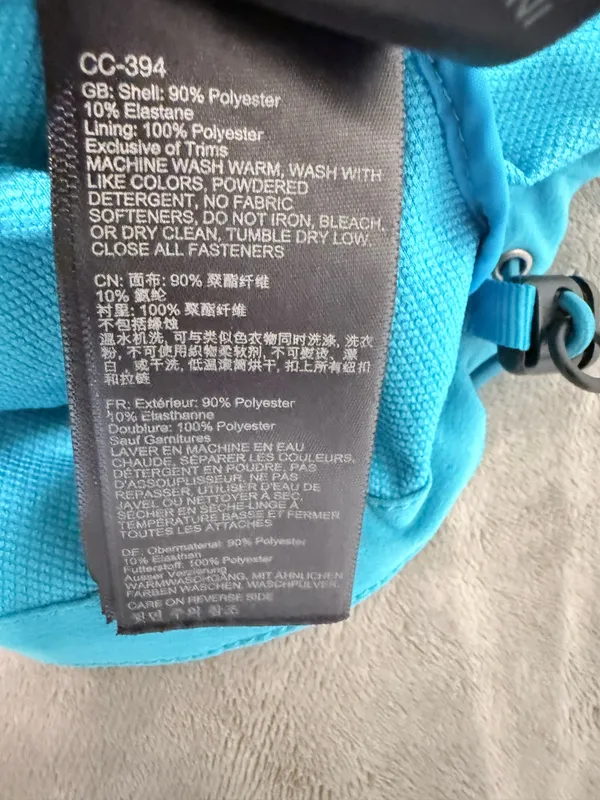 Marmot Womens Small S Jacket Teal Water Repellent Tempo Active Breathable Zip - Image 4