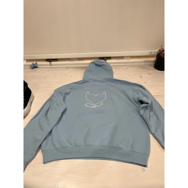 Oversized Hoodie Pullover Sweatshirt Don't Look At Me One Size‎ - Image 9