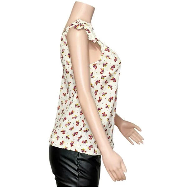 SÉZANE Lara Blouse, Mindy Print, FR36/US4 - Image 8