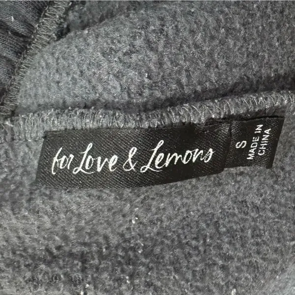 For Love and Lemons Grey Sweatpants Women’s Small - Image 2