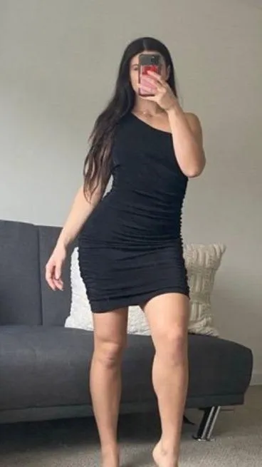 Black Rouched mini dress Size L - Image 2