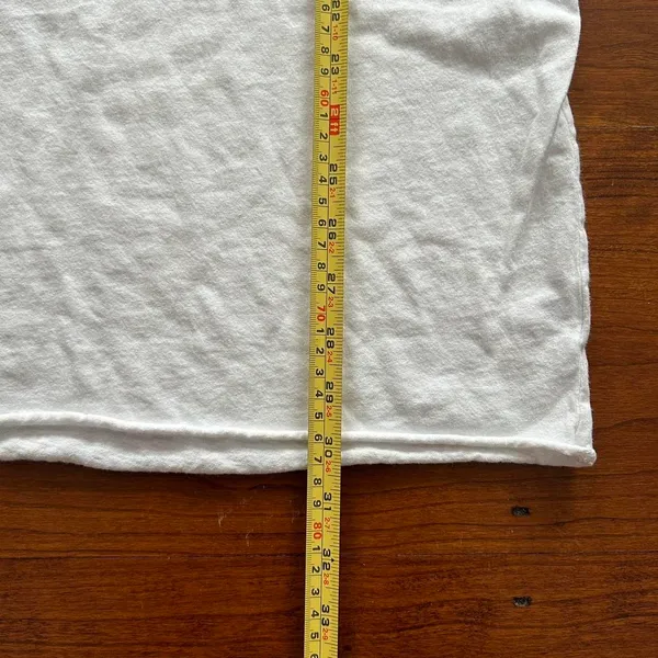 White Perfect White Tee from Perfect White Tee w/ Raw Hem PerfectWhiteTee - Image 7