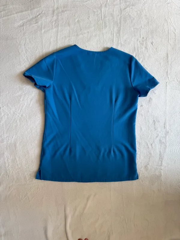 Figs Capri Blue Casma Scrub Top - size XS - Image 2