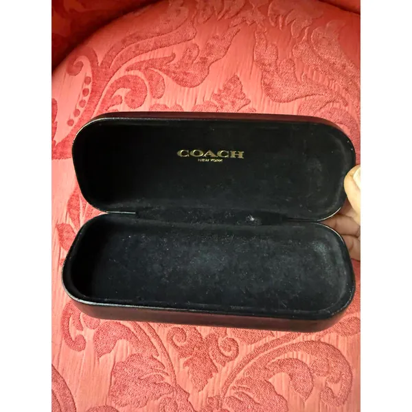 Coach Black Eyeglass Case - Image 3