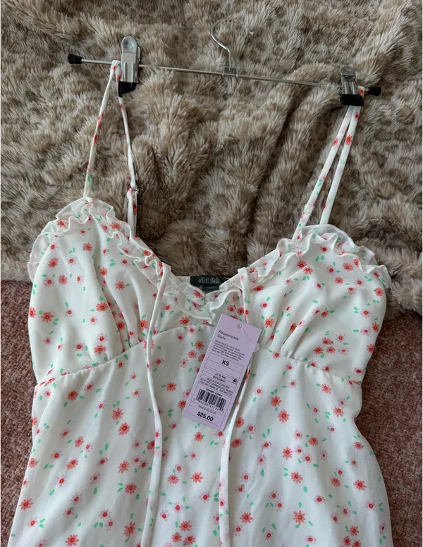 Wild Fable Mini Dress Floral - Image 3