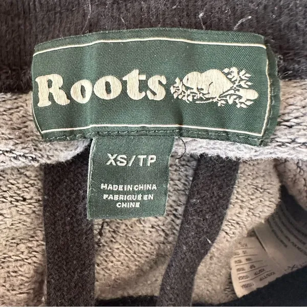 Roots Joggers Sweatpants Charcoal Gray Women’s Size XS Slim - Image 7