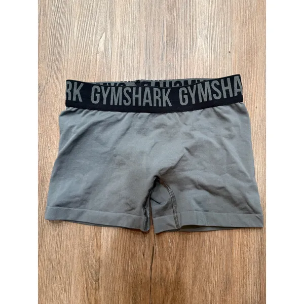 Gymshark Mens Biker shorts gray Seamless‎ Comfort Size S - Image 2