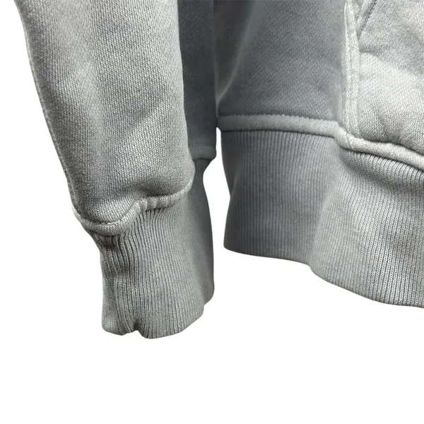 Abercrombie & Fitch Men's Blue Gray Pullover Hoodie‎ Size M Tall - Image 7