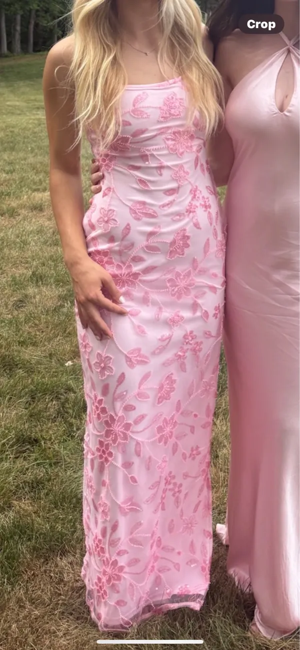 Peppermayo Pink Beaded Dress  - Image 4