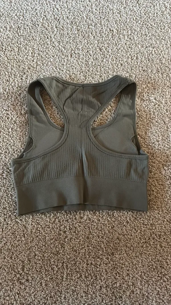 Green H&M Sports bra - Image 3