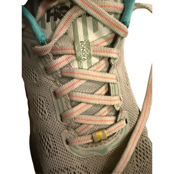 Hoka One One Womens Bondi 6 1019270 VBWI Gray‎ Running Shoes Sneakers Size 7.5 - Image 9