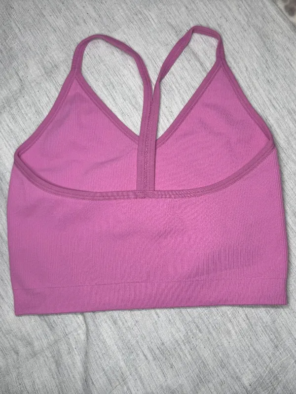 SET Active Sculptflex Ribbed V Bra - Size M - Image 4