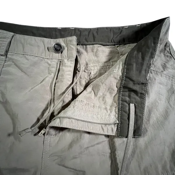 The North Face Hiking Shorts‎ Womens 12 Khaki Nylon Lightweight Utility Pockets - Image 5
