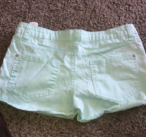 Light Blue Jean Shorts - Image 2